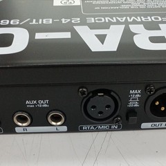 BEHRINGER ULTRADRIVE PRO DCX2496 Loudspeaker Management System Digital Crossover