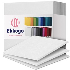 Acoustic Panels 12-Pack Soundproof Wall Panels 12″X12″X0.4″ Sound Panels High…