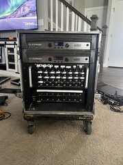 DiGiCo SD9 Digital Mixer with D-Rack, Touchscreen, Motorized Faders, 54+ Ch