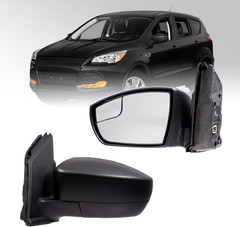 Left Driver Side Mirror Assembly Replacement Fit for 2013 2014 2015 2016 Ford Es