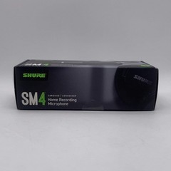 New Shure SM4 20Hz – 20kHz Condenser Home Recording Microphone SM4-K