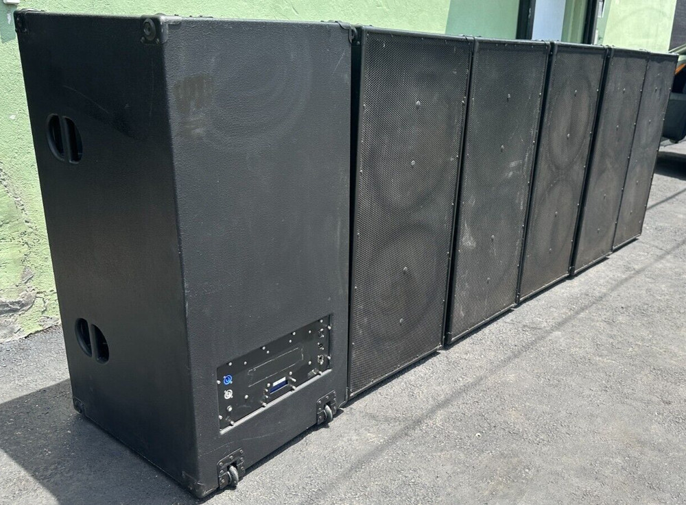 A-Line Acoustics LS-218 DUAL 18“ Powered Subwoofer #7237a-7251 (ONE)THS
