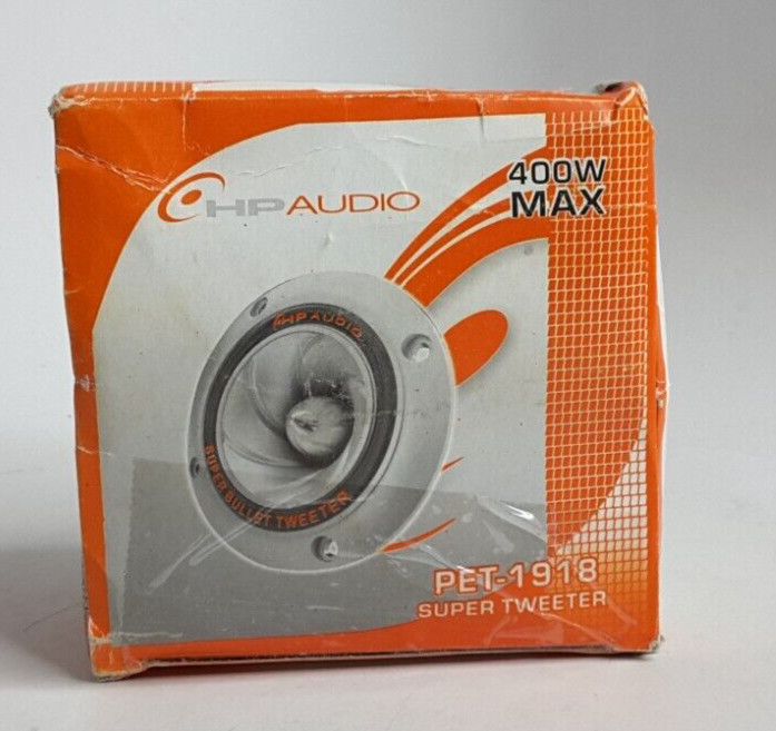 HP Audio Pet 1918 400 Watts Max Power Speaker Horn Tweeter – 98 x 98 x 60mm