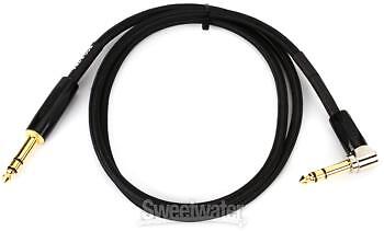 Boss BCC-3-TRTRA TRS Straight to Right Angle TRS Connecting Cable – 3 foot
