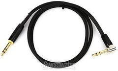 Boss BCC-3-TRTRA TRS Straight to Right Angle TRS Connecting Cable – 3 foot
