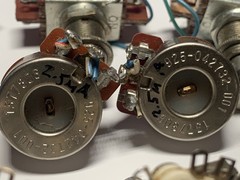 23 Potentiometers & Foot Switches For Vintage Moog Synthesizers
