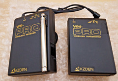 Azden WLX-PRO VHF Wireless Lapel Microphone System 250 ft Range