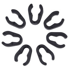 Practical ABS Plastic Microphone for stand Cable Clips for Professional Use 32