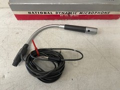 National WM-224 Dynamic Microphone Used Retro 20Ω