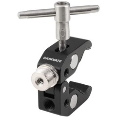 Aluminum Crab Clamp for Microphones – 2KG Load