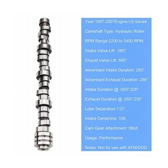 Sloppy Mechanics Stage 2 Camshaft Lifter Kit Compatible with 1997-2007 GM Che…