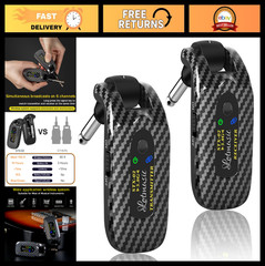 Rechargeable 5.8GHz Wireless Guitar System, Digital Transmitter & Receiver, 6 Ch