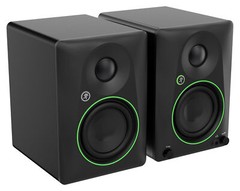 2 Mackie CR4.5BT 4.5″ Studio Monitors+Tone Control+Mic+Headphones+Desktop Stands
