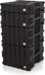 Gator Cases Pro Series Rotationally Molded 6U Rack Case with Standard 19″ Depth