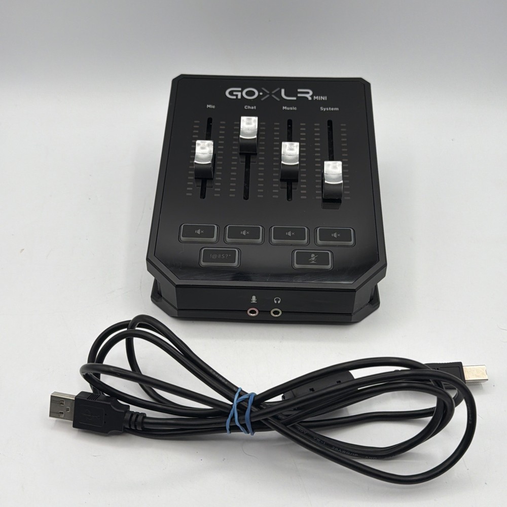 TC-Helicon Go XLR Mini Digital Bradcast Mixer