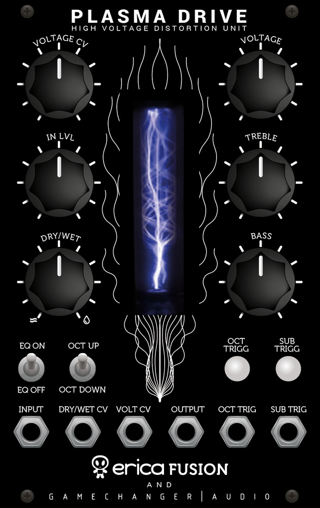 ERICA SYNTHS FUSION SERIES PLASMA DRIVE : NEW : [DETROIT MODULAR]