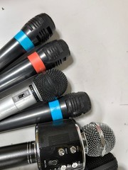 LOT OF 10 Various Brands & Models Microphone Used Working