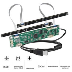 D2A7 180 Degree Linear Suppression USB Directional Array 8 Microphone