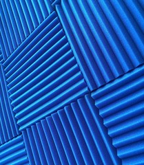 12 Pack 1″ X 12″X 12″Blue Acoustic Foam Panels Sound Proof Foam Panels for Walls