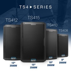 Alto Professional TS410 – 2000W 10″ Powered PA Speaker with 3 Channel Mixer, …