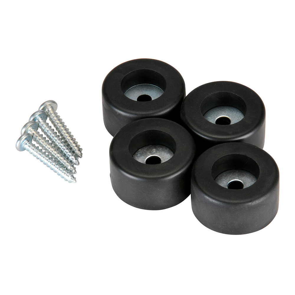 Peavey Pack Of 4 RUBBER FEET – LARGE 1 1/2″ Diameter And 3/4″ Tall 51610 New