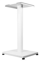 Pair 29” Steel White Speaker Stands For SVS Ultra Bookshelf Speakers