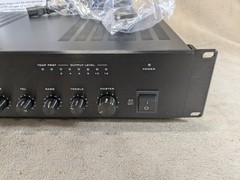 MCM Custom Audio MPA-120 6-Channel Mixer Amp 120W, 70V/100V/4-16 Ohm MIC/AUX/TEL