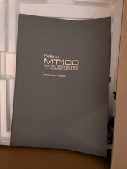 Roland MT-100 Sound Module with original box, PSU, manual – excellent condition!