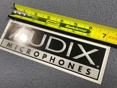 Audix Microphones Sticker D2 D4 D6 ADX-51