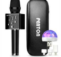 Penton BM7 Handy Mic 30mm Big Dynamic Home party TWS Duet Mic – FREE Express