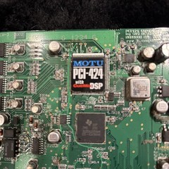 MOTU PCI-424 Audio Interface Card AudioWire PCI-x Expansion U265971