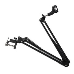 Desk Mic Stand Wide Application Adjustable Table Mic Stand Sturdy Reinforced