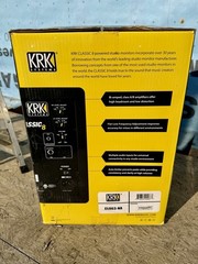 KRK ROKIT 8″ Classic Powered Active Studio Monitor Speakers ROKIT RP8G3 NEW Pair