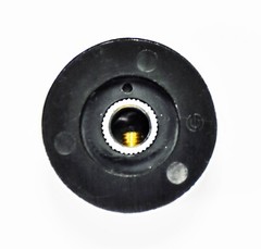 5pc Bakelite Round Screw type Knob RN-113B size=φ29.2xφ15×18.1mm Hole=φ6.4mm