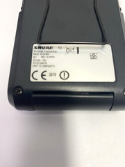 Shure PG1 M7 Wireless Transmitter w/ PG30 Headset Mic 662-674Mhz