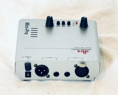 dbx Mini-Pre Vacuum Tube Microphone Preamplifier – Great Condition