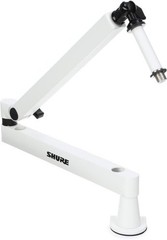 Shure by Gator Premium Low-Profile Desktop Mic Boom Stand (SH-BROADCAST2-W)