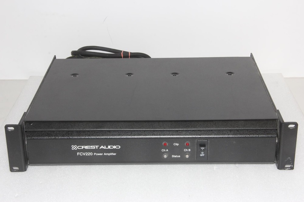 CREST AUDIO FCV220 110W/Channel Professional 2-Channel Power Amplifier