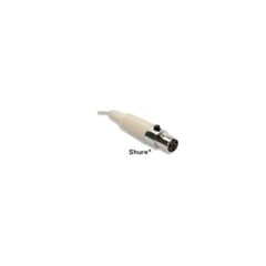 MOGAN EAO-BG-SH Shure Headworn Beige Single Earset Mic for Stage or Church