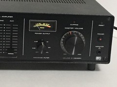 Realistic PA Amplifier MPA-90 PA Amp Head 100 Watts w/ Cables
