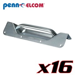 16 Penn Elcom H1026Z 1.5mm / 1/16″ Tight Radius Steel Corner Handle PennBrite