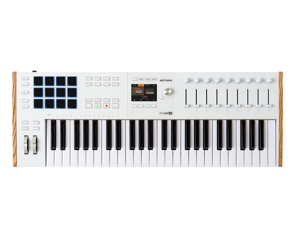 Arturia KeyLab 49 mk3 49-Key MIDI Keyboard Controller – White