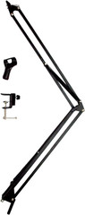 ChromaCast 38″ Adjustable Boom Mic Suspension Scissors Desk Microphone Stand