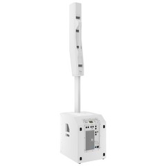 Electro-Voice EVOLVE 70 White Column Powered Speaker System Pair w Road Case