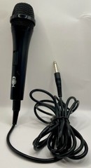 Singing Machine Wired Microphone for Karaoke, (Black) –