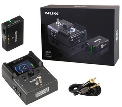 NUX B-8 Professional Guitar/Base Wireless System 2.4GHz Low Latency 24-bit/48kHz