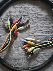 Hosa CPR-802 8-Channel Unbalanced Recording Snake 1/4 in TS to RCA 2 m 6.56 ft