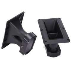 Wide Dispersion Horn Tweeter Dual Drive Ceramic High Sensitivity Piezoelectr Fit