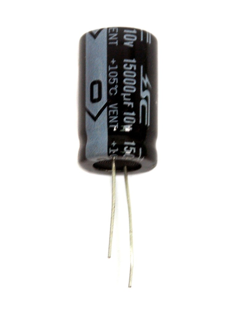 10pc Electrolytic Capacitor KM 15000uF 10V 105℃ 2000hrs φ18x30mm Radial RoHS SC