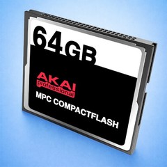 Akai 64GB CompactFlash CF Card for MPC 5000, MPC 4000, MPC 1000 & 2500 JJOS